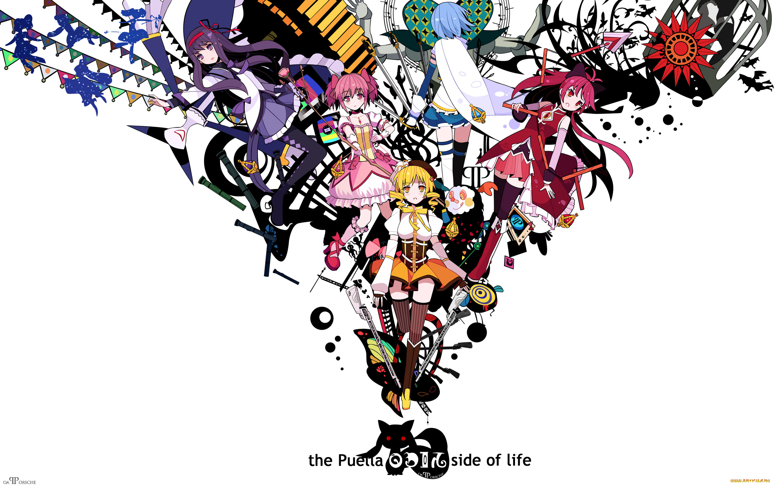 , mahou, shoujo, madoka, magika, tomoe, mami, akemi, homura, kaname, sakura, kyouko, miki, sayaka, magica